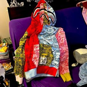 BAPE XXV Cities Camo Shark Full Zip
Double Hoodie